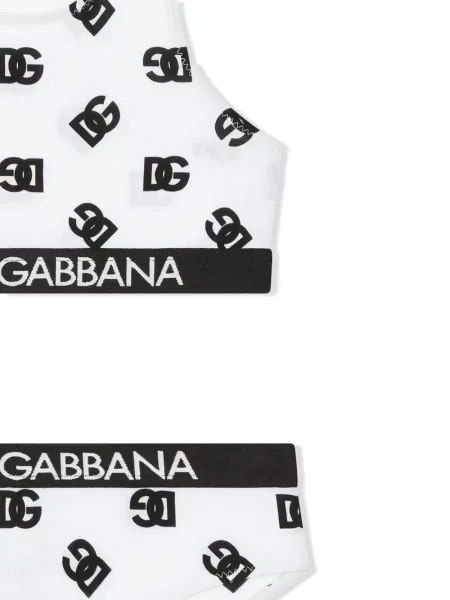 Majtki dziecięce Dolce And Gabbana białe