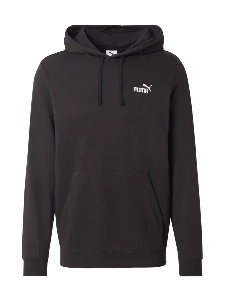 PUMA Hanorac sport Essentials No. 1 negru alb