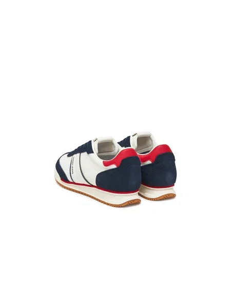 Sneakersy Tommy Jeans Tjm Retro Runner Cleated biela