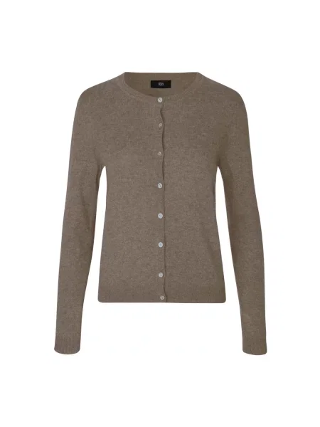 Kardigan Rosemunde wełniany brązowy