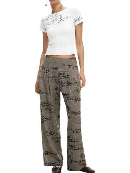 Pantaloni Desigual negru