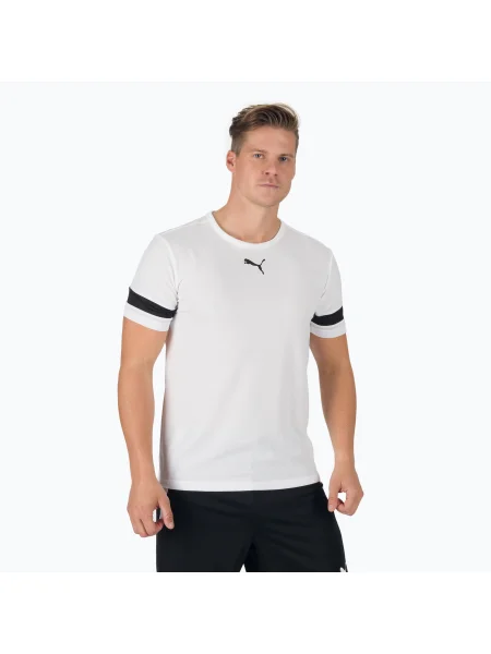 Džerzej tričko Puma biela