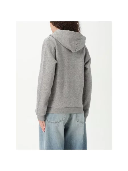 Polo Ralph Lauren Bluzy Kobieta S Full Zip Up Hoodie szary