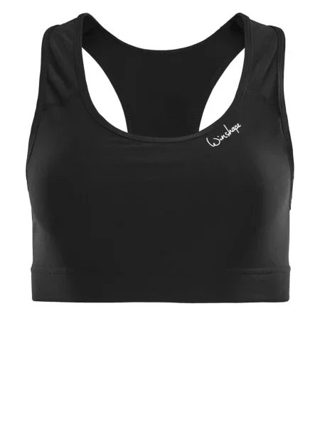 Winshape Sutien sport negru alb