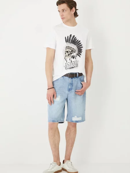 Тениска Medicine с принт бяло