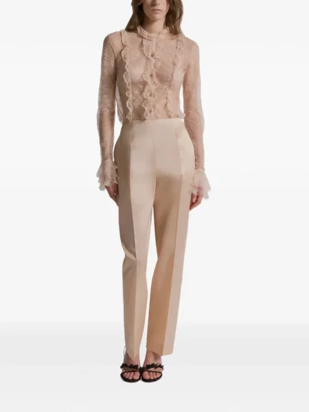 Pantaloni Alberta Ferretti de mătase