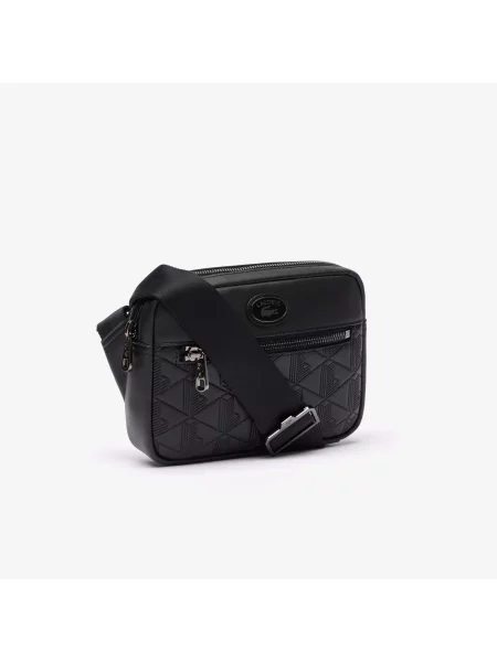Lacoste сумка через плече чоловіча Monogram чорна