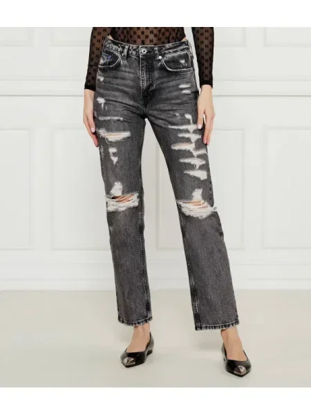 Karl Lagerfeld Jeans Blugi | Straight fit gri