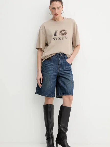 Футболка Miss Sixty бежевая