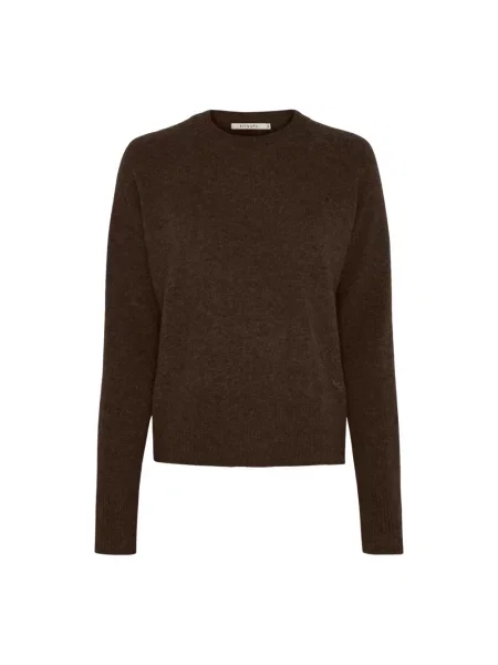 Sweter Btfcph wełniany brązowy