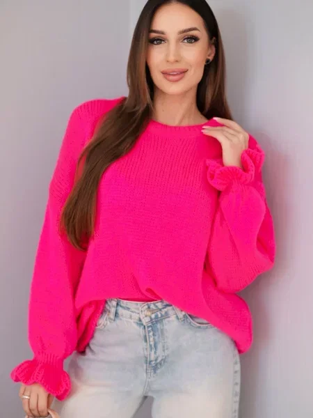 Pulover Kesi Włoski de lână albastru