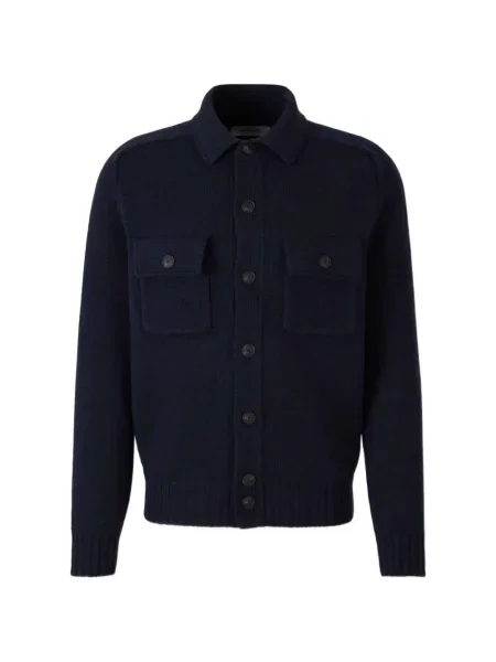 Cardigan Gran Sasso tricotate albastru