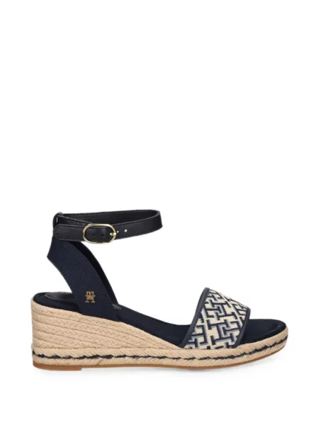 Sandale Tommy Hilfiger cu pană albastru