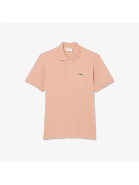 Lacoste Koszulka Polo Classic Fit Light Piqué różowa