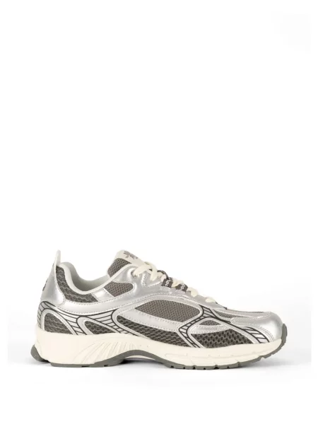 Sneakerși Mercer plasă alergare argintiu