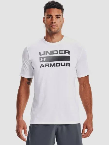 Поло Under Armour белое