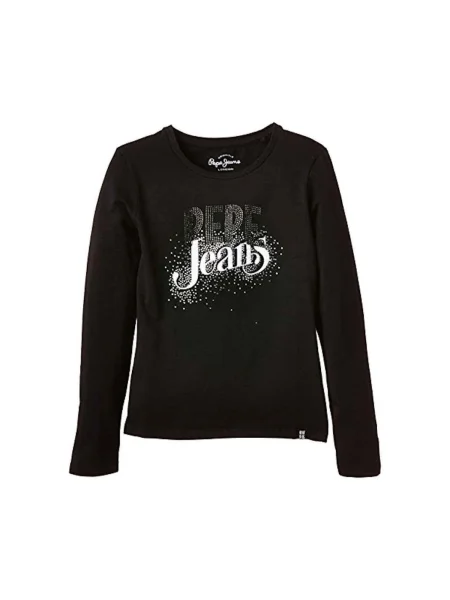 Tricou copii Pepe Jeans negru