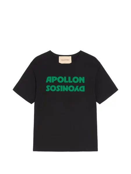 Tricou Valentino Garavani cu imagine negru