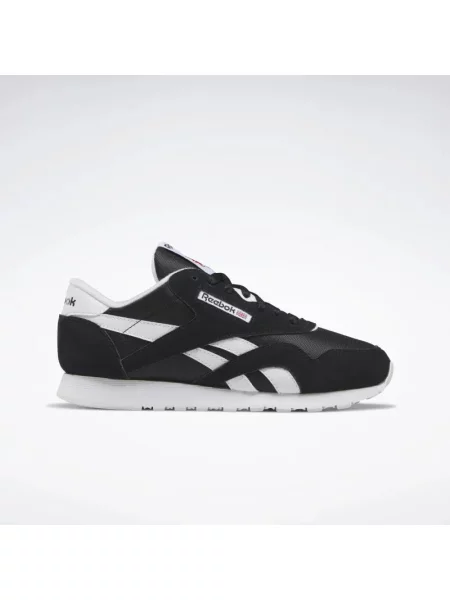 Reebok Klasyczne Sneakersy male Core Black / Cloud White / Cloud White Size: 37 białe