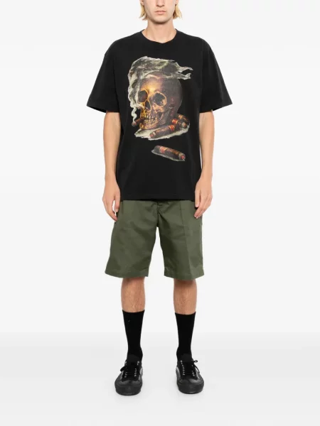Tricou Melt cu imagine negru