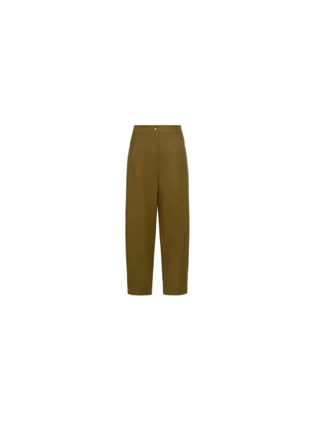 Spodnie Max Mara zielone