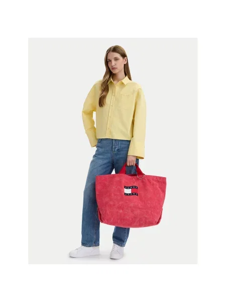 Kabelka Tommy Jeans bílá
