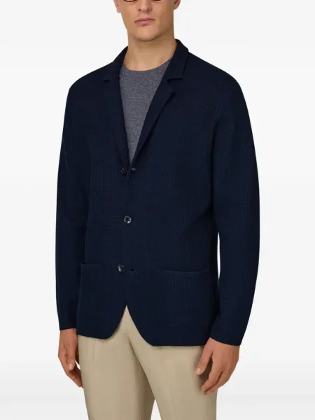 Jednořadá bunda Boggi Milano modrá