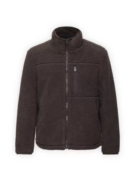 S.Oliver Jachetă fleece închis maro