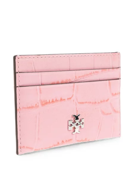 Matlasat portofel Tory Burch roz