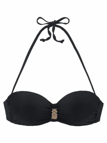 LASCANA Sutien costum de baie negru