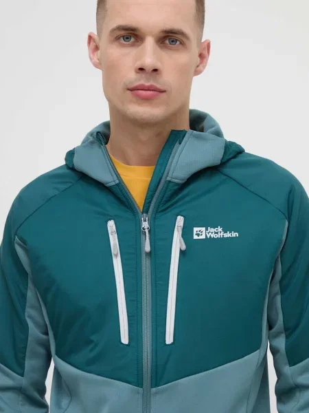 Куртка Jack Wolfskin зеленая