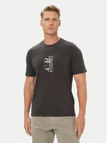 C.P. Company Tricou închis gri