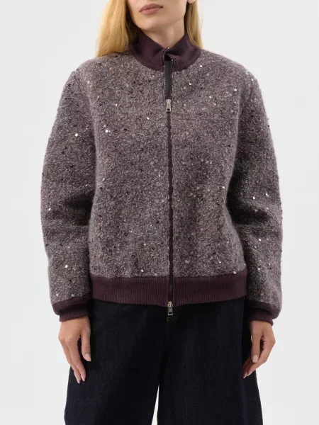 Куртка Panicale Cashmere фіолетова