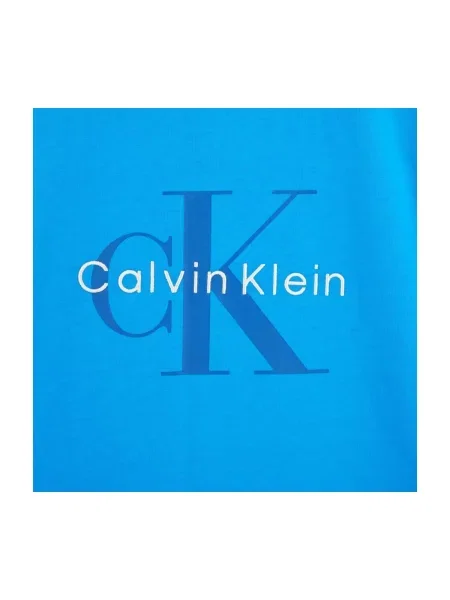 Tričko Calvin Klein Jeans modrá