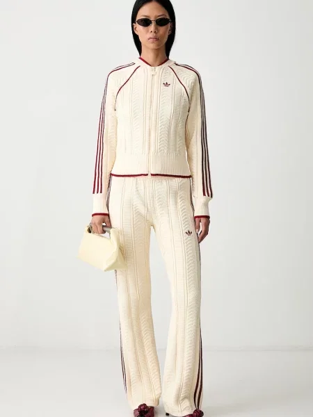 Adidas Originals πουλόβερ με γυναικείο κίτρινο