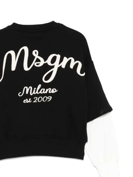 Bluza dziecięca Msgm czarna