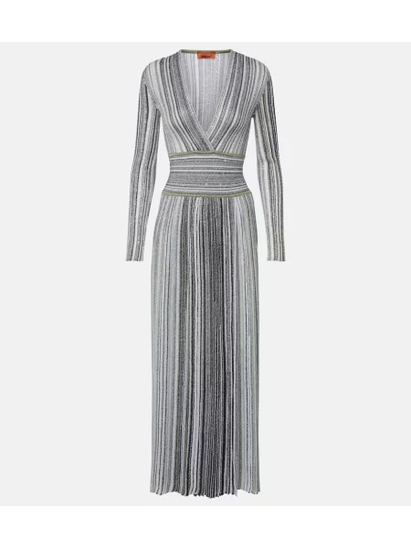 Rochie maxi Missoni cu dungi
