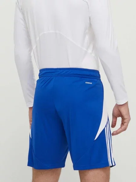 ADIDAS PERFORMANCE Športové nohavice Tiro kráľovská / biela modrá