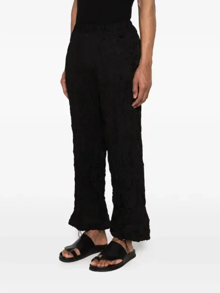 Szerokie spodnie Gongdid Design czarne