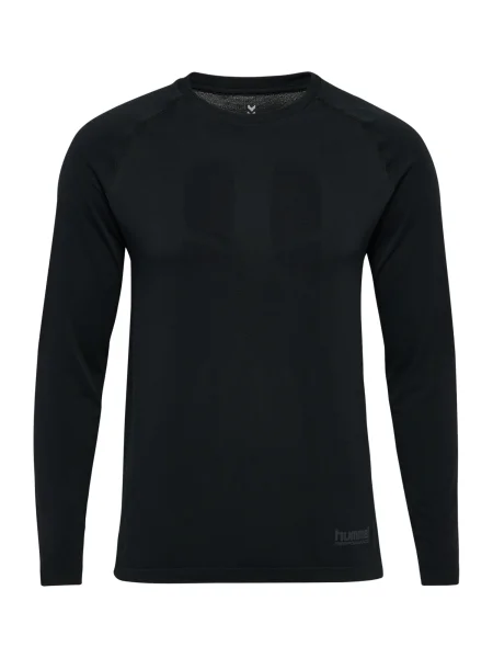 Hosszú ujjú póló Hummel fekete