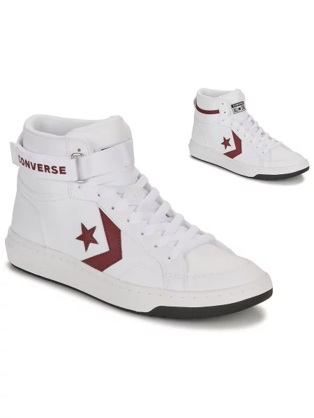 Usnjene superge Converse bela