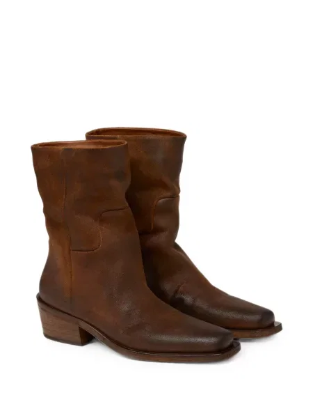 Botine Marsell zdrențuiți maro