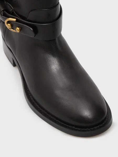 Кожаные сапоги Prpy черные