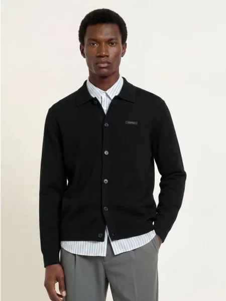Calvin Klein Pletený Svetr černá