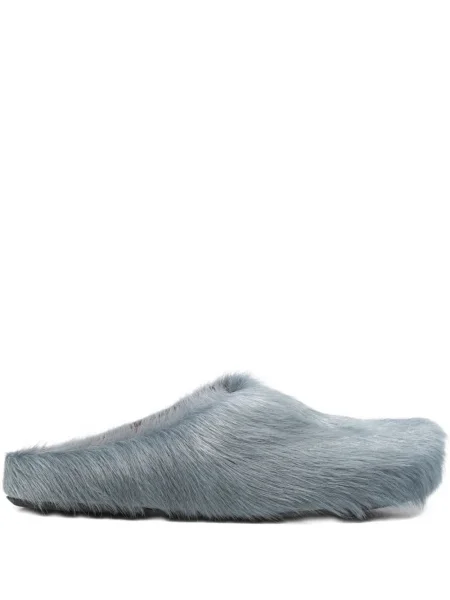 Papuci tip mules Marni albastru
