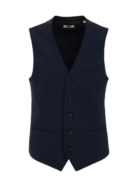 WE Fashion Vesta noční modrá