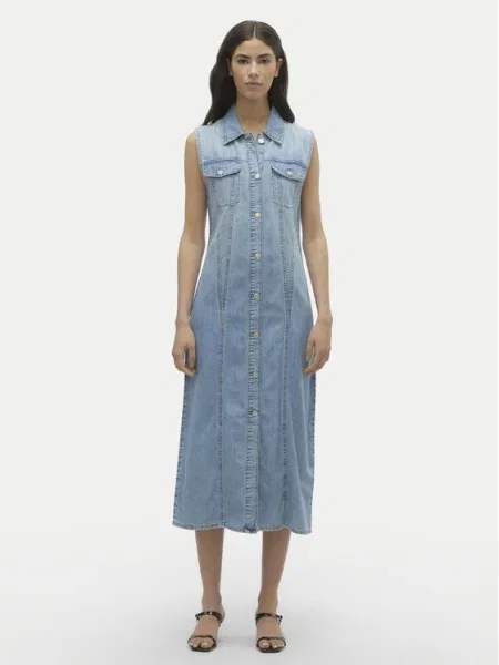 Vero Moda Rochie de blugi Zadie albastru