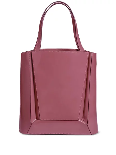 Geanta de piele Merryl Tielman din piele violet