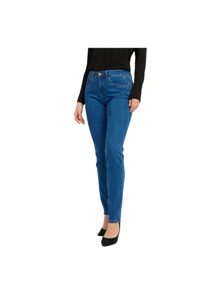 Proste jeansy Cream niebieskie