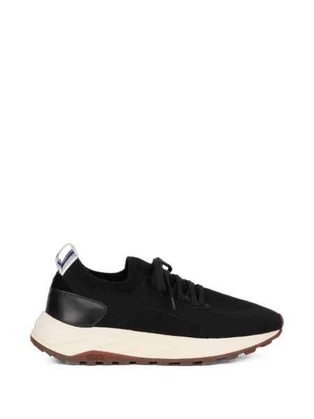 Sneakerși Fedeli tricotate negru